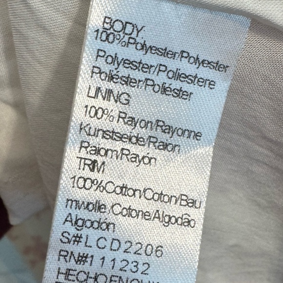 Lucca Vintage Floral Cream & Pink Button Front Maxi Dress Size Medium - Picture 10 of 10